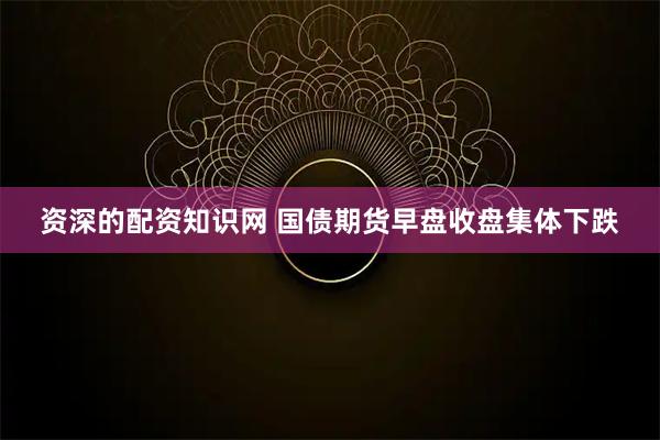 资深的配资知识网 国债期货早盘收盘集体下跌
